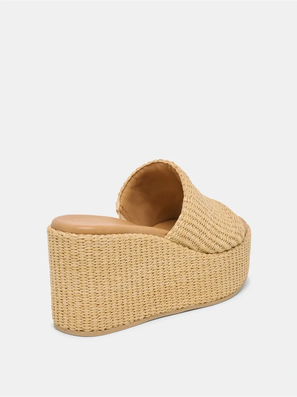 Dolce Vita Joclyn Wedge Sandals Light Natural Raffia Women’s Size 11 NWT